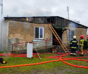 Pożar w Baniach 