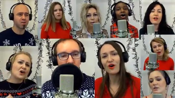 Nauczyciele z Węgrowa nagrali piosenkę świąteczną! Posłuchaj i zobacz teledysk [AUDIO, VIDEO]