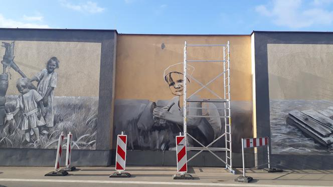 Nowy mural przy siedzibie MPKWiK w Rzeszowie