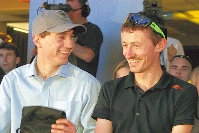 Kamil Stoch, Adam Małysz