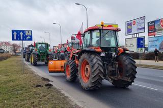 Protest rolników w Lublinie [GALERIA]