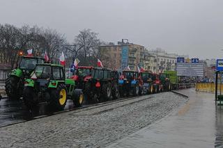 Protest rolników w Toruniu [9.02.2024]