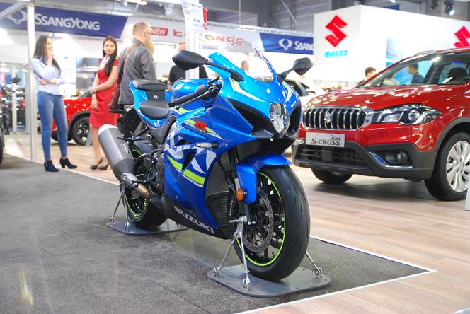 Motocykle Suzuki na Targach Poznań Motor Show 2017