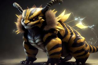 Realistyczne Pokemony na obrazach AI