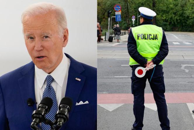 Joe Biden w Warszawie. Wiele ulic w stolicy może być zamkniętych