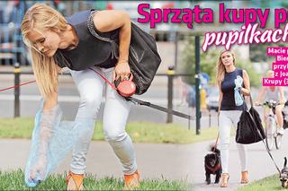 Joanna Krupa i psia kupa, czyli gwiazda sprząta po swoich pieskach [ZDJĘCIA]