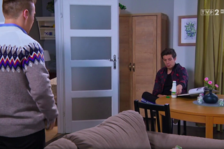 Barwy szczęścia, odc. 2050. Patryk (Konrad Skolimowski), Justin (Jasper Sołtysiewicz)