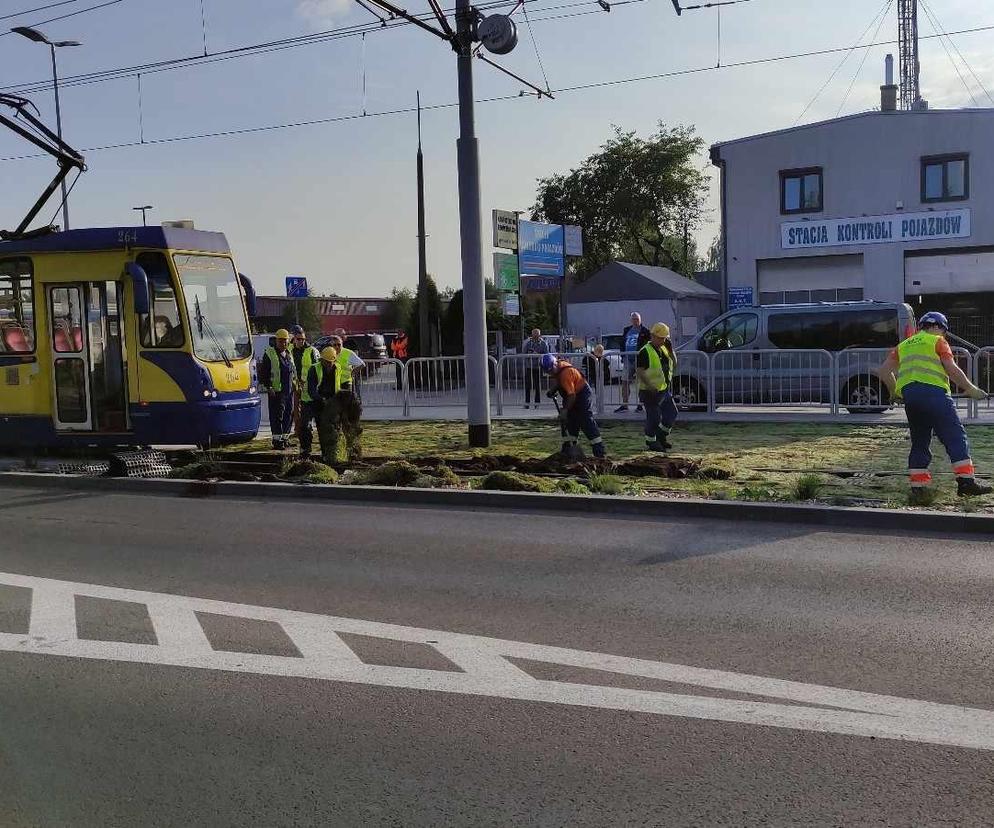 Tramwaj wykoleił się na nowej trasie w Toruniu