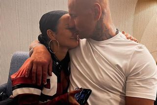 Artur Szpilka z ukochaną Kamilą Wybrańczyk