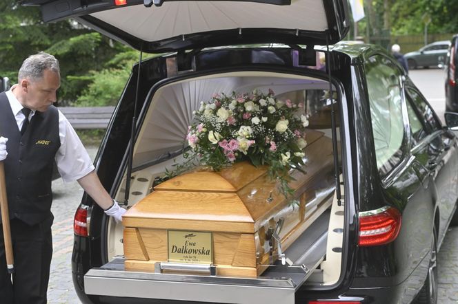 Ewa Dałkowska, pogrzeb