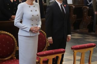 Tak Agata Duda wystroiła się na Święto 3 Maja