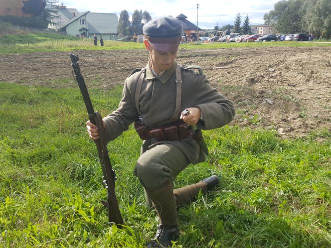 Inscenizacja Bitwy Warszawskiej w Gilowicach