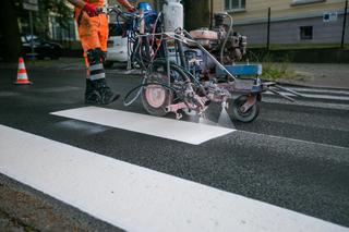 Gdańsk: Odmalowano przejścia dla pieszych przy szkołach. Bezpieczeństwo przede wszystkim