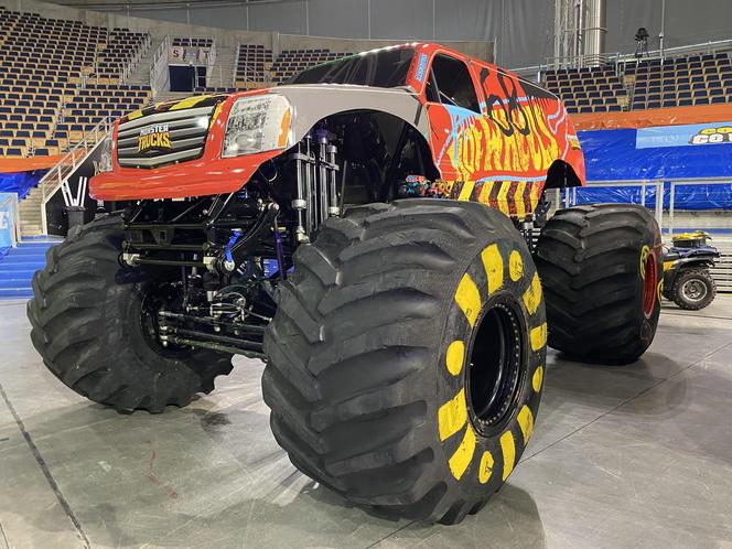 Hot Wheels Monster Trucks Live w Łodzi, czyli niezwykłe pokazy gigantycznych maszyn rodem ze Stanów Zjednoczonych [ZDJĘCIA]