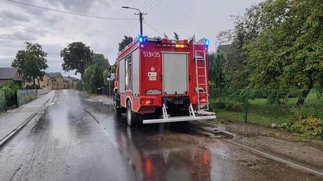 Interwencje OSP Łąkorz