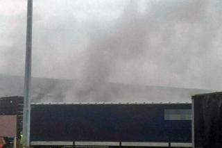 Pożar w fabryce Lear w Tychach