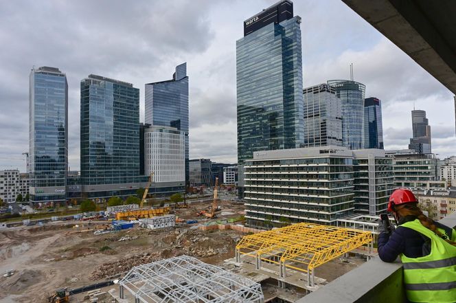 Trwa budowa luksusowych apartamentów w centrum stolicy