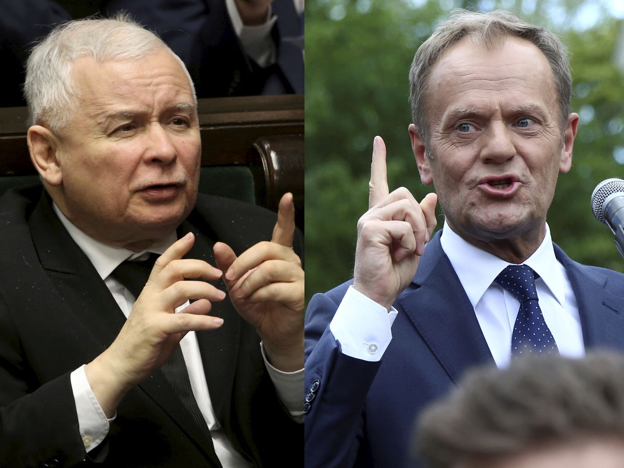 Tusk uderza w Kaczyńskiego! Mówi o "podpalaczu z Żoliborza"