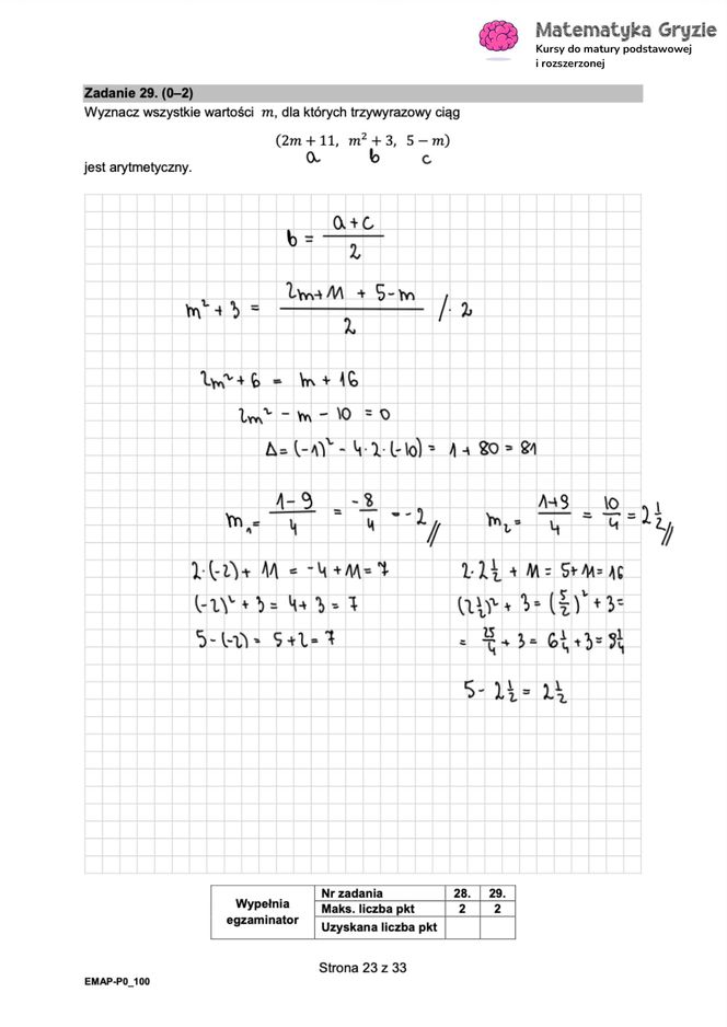 Matura 2025: matematyka 6.05.2025. ODPOWIEDZI z matematyki. Zobacz rozwiązane zadania [Formuła 2015]