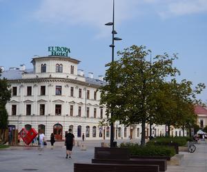 Wrześniowy upał w Lublinie i spokój w centrum miasta