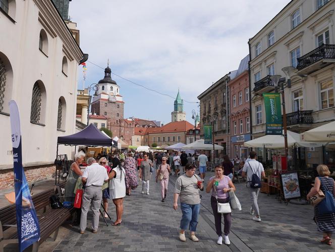 Wrześniowy upał w Lublinie i spokój w centrum miasta