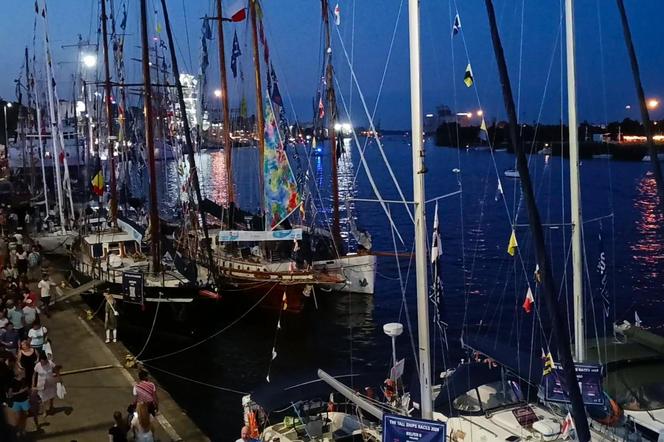 Nocne oblicze finału The Tall Ships Races 2024 w Szczecinie