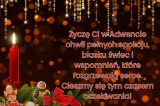 adwent kartki z życzeniami