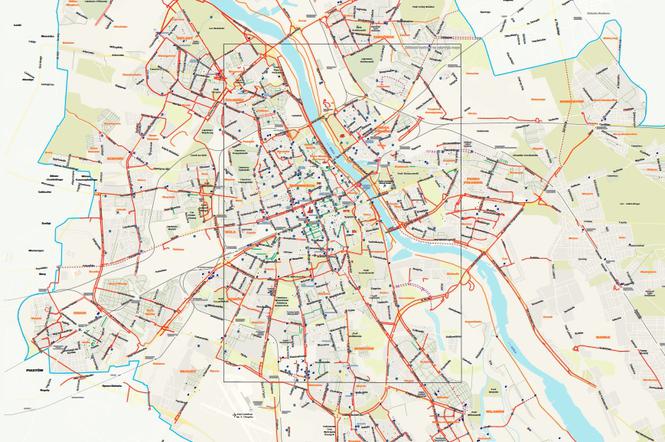 Mapa rowerowa dostępna jest już na stronie internetowej