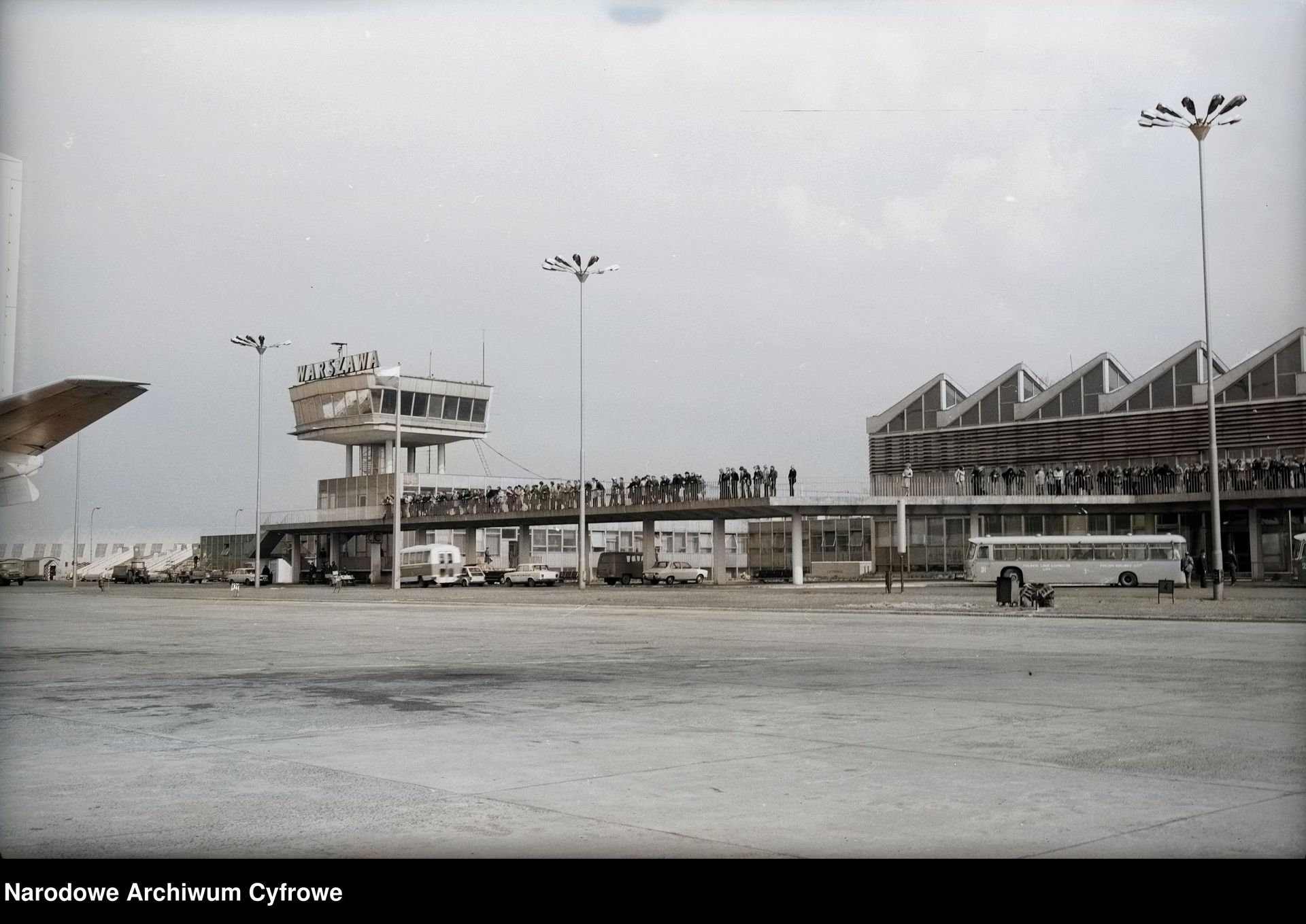 Terminal z lat 60. na Okęciu