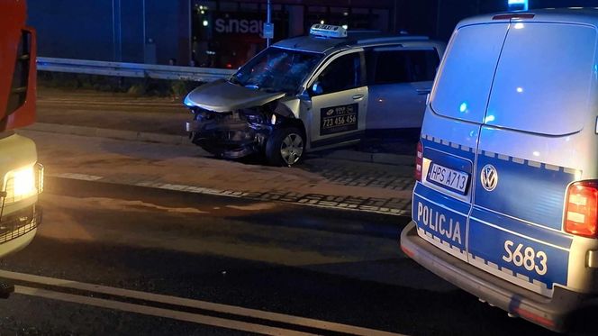 29.07.25 Starachowice. Wypadek na wiadukcie