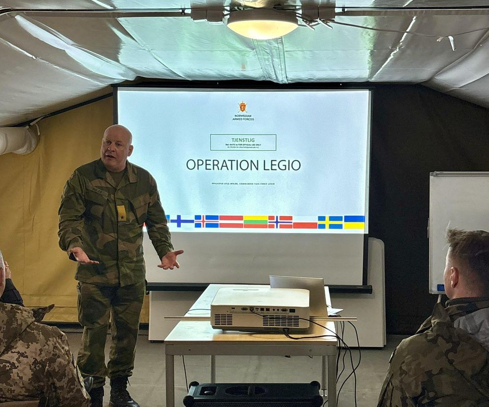 Otwarcie ośrodka szkolenia na potrzeby Siły Zbrojnych Ukrainy