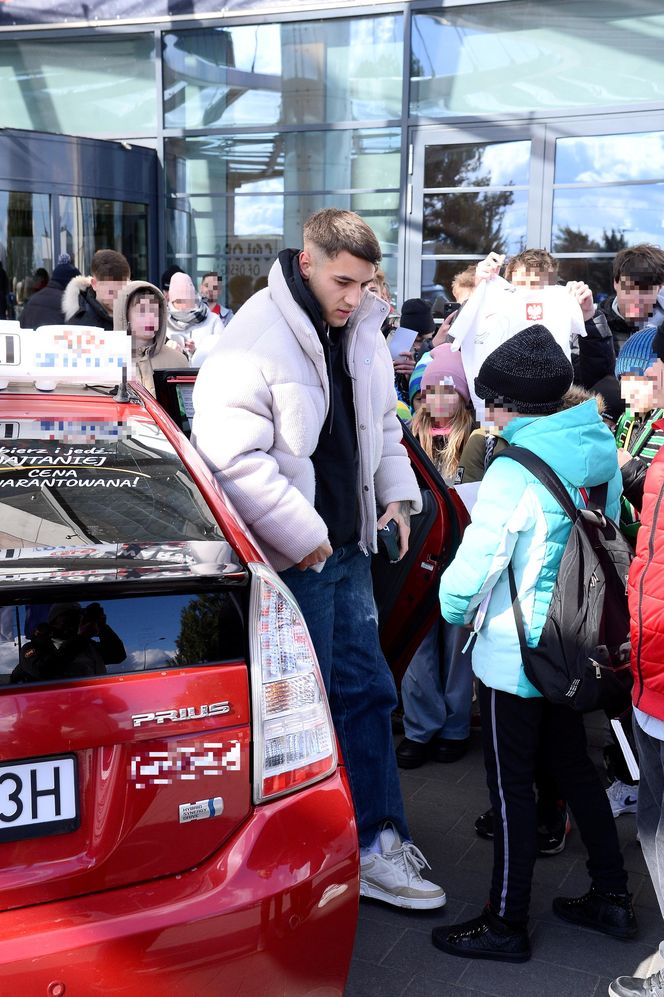 Piłkarze reprezentacji przyjechali na zgrupowanie do Warszawy