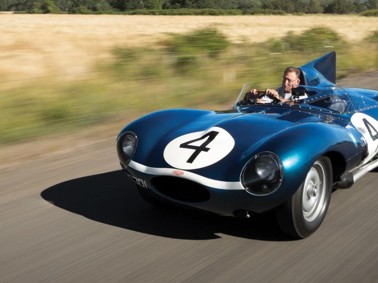 Jaguar D-Type, zwycięzca wyścigu 24h Le Mans z 1956 roku