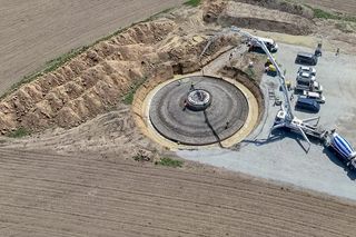 Tauron buduje ogromną farmę wiatrową w Wielkopolsce