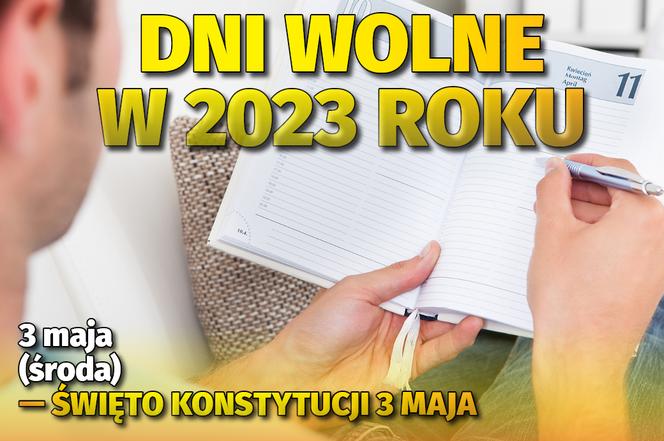 Dni wolne w 2023 roku