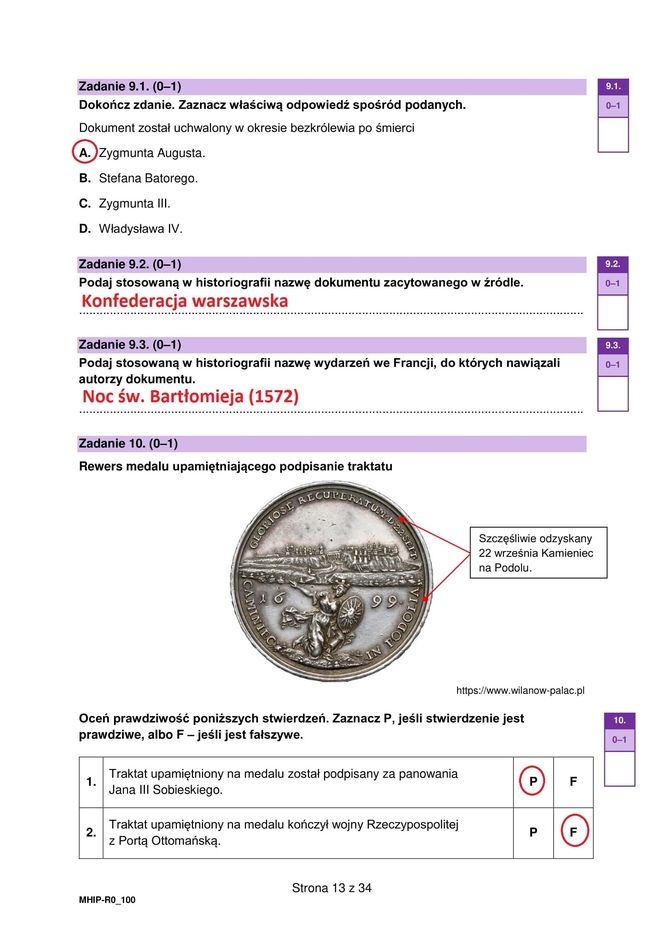 Matura historia 2025: Odpowiedzi i arkusze CKE [19.05.2025] nowa formuła 2023	