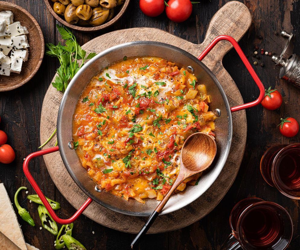 jajka po turecku menemen