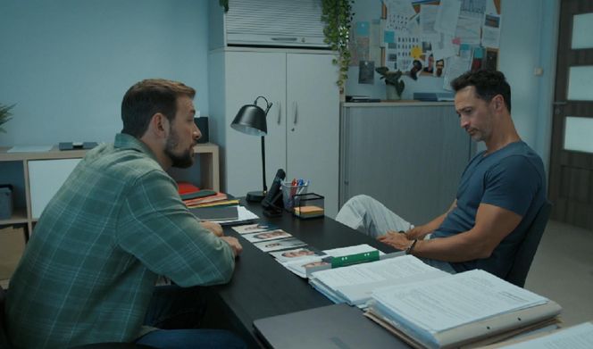 Barwy szczęścia, odcinek 3122. Kodur (Oskar Stoczyński), Mariusz (Rafał Cieszyński)