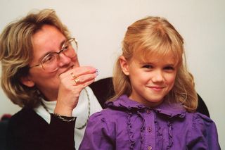 Agnieszka Kaczorowska jako Bożenka w Klanie