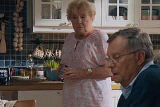 M jak miłość odc. 1684. Barbara (Teresa Lipowska), Józef Modry (Stefan Friedmann)