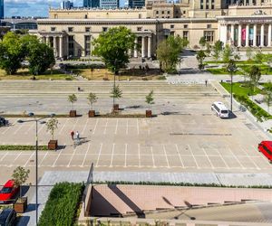 Plac Centralny Warszawa, sierpień 2025