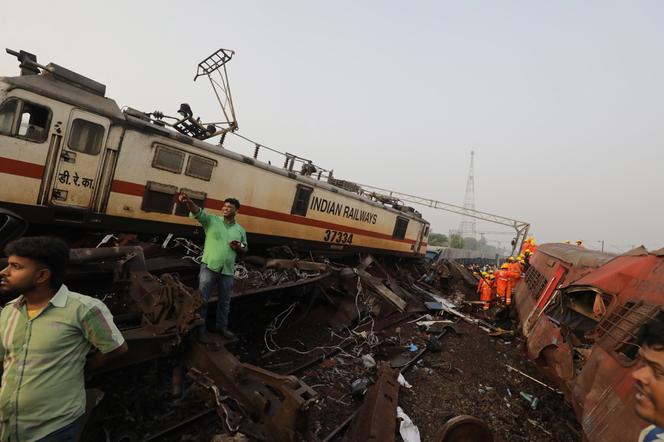 Katastrofa kolejowa w Indiach