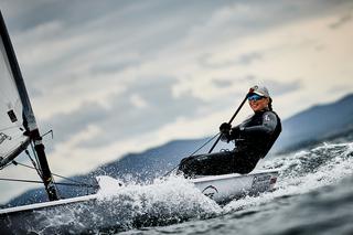 Wiktoria Gołębiowska i Agata Barwińska na regatach w Teksasie