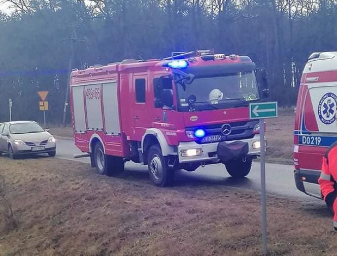 Groźny wypadek w Gwizdanowie