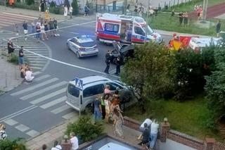 Tragiczny wypadek w centrum Szczecina. Zderzenie motocyklu z samochodem