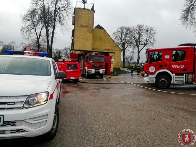 Ogień zniszczył remizę strażacką! Ochotnicy zostali z niczym