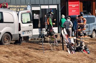 Brak śniegu w Tatrach