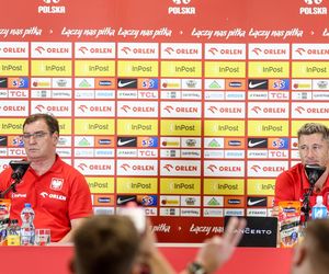 Trening i konferencja prasowa reprezentacji Polski