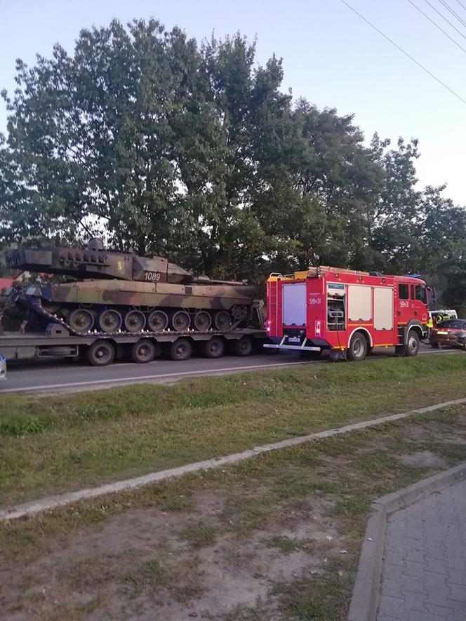 Zderzenie z czołgiem w Sulejówku