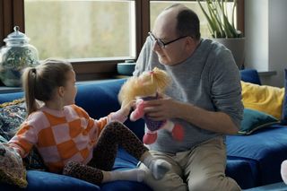 Barwy szczęścia odc. 3192. Wioletka (Sara Kudaj), Marek Złoty (Marcin Perchuć)